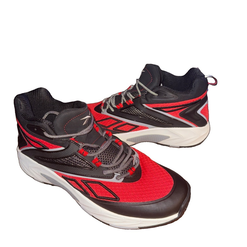 Reebok Zone Breaker Size 12 Mens Basketball Red Black